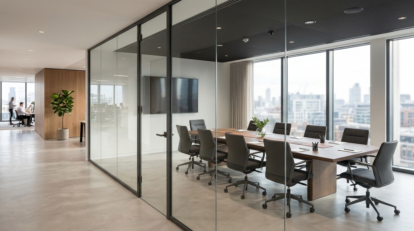 Architectural installation example of Fire-Resistant Glass for Schools & Educational Buildings
